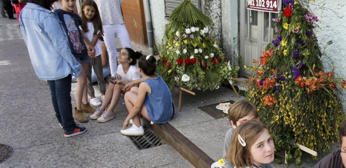 Los centros educativos de Canido preparan sus Maios