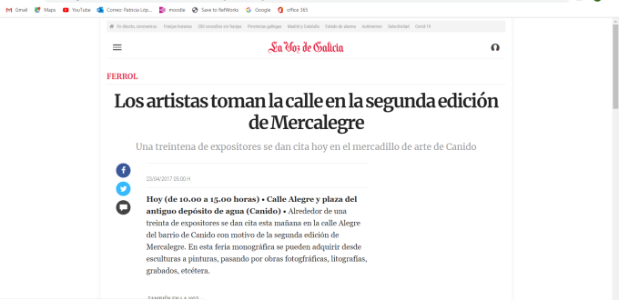 Los artistas toman la calle en la segunda edición de Mercalegre