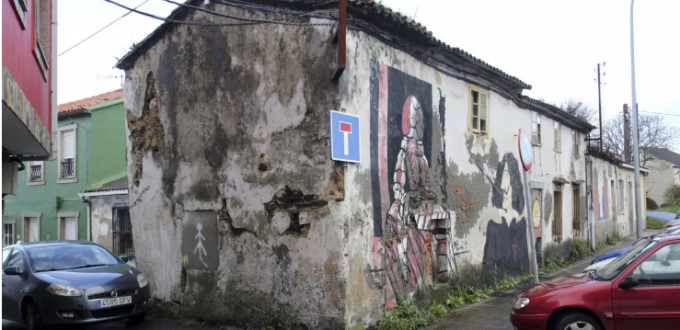 Canido pide al Concello que evalúe el riesgo de las casas abandonadas