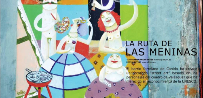 Las Meninas, en una revista de viajes Las Meninas, en una revista de viajes
