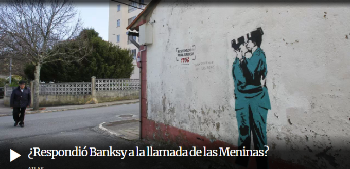 ¿Respondió Banksy a la llamada de las Meninas? ¿Respondió Banksy a la llamada de las Meninas?