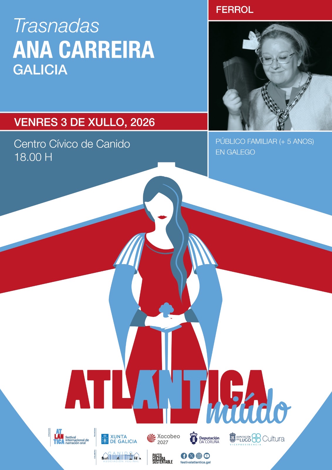 Evento 3/7/26 – Atlántica – Ana Carreira