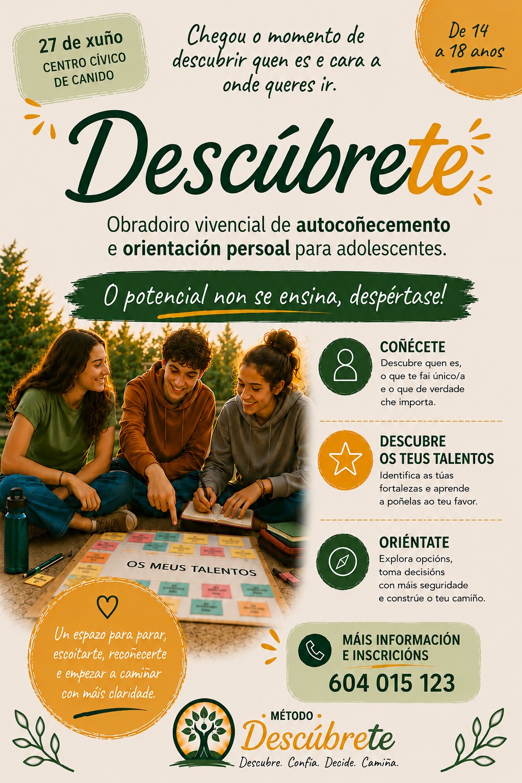 Evento 27/07/26 – Descúbrete