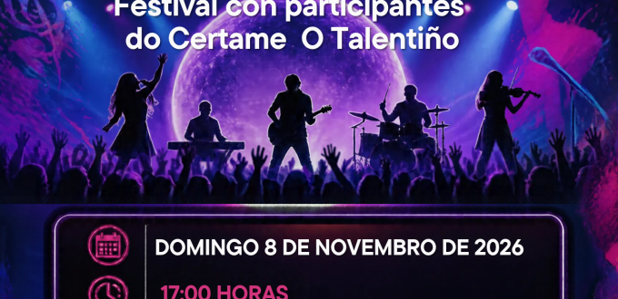 O Talentiño e a AV de Canido únense nun festival solidario contra o cancro